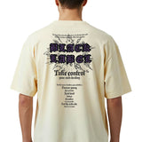 Men Black Label "TAKE CONTROL" Oversize T-Shirt