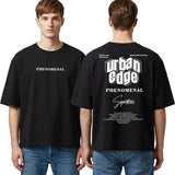 Men Black Label "URBAN EDGE" Oversize T-Shirt