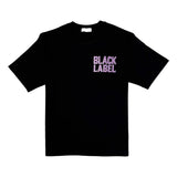 Men Black Label Vibe Purple Bling T-Shirt