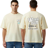 Men Black Label "WORK OF ART" Oversize T-Shirt