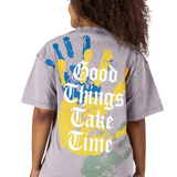 Women Oversize T-Shirt "Good Things Coming"