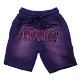 Kids Dub Bunny Chenille Cotton Shorts