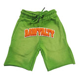 Kids Rawyalty Tiger Chenille Cotton Shorts