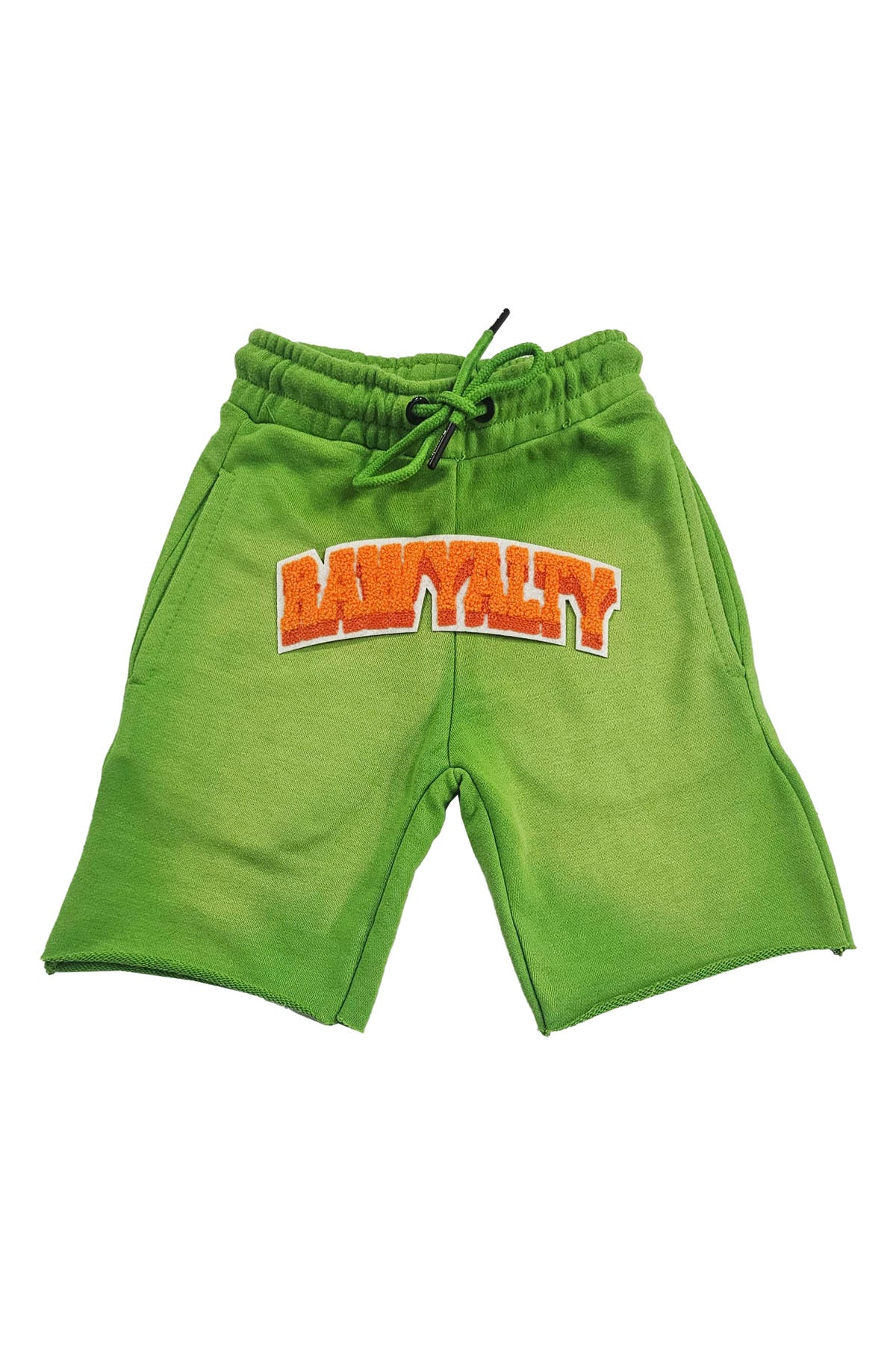 Kids Rawyalty Tiger Chenille Cotton Shorts