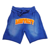 Kids Rawyalty Tiger Chenille Cotton Shorts