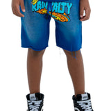 Kids RAW Space Voyage Cotton Shorts