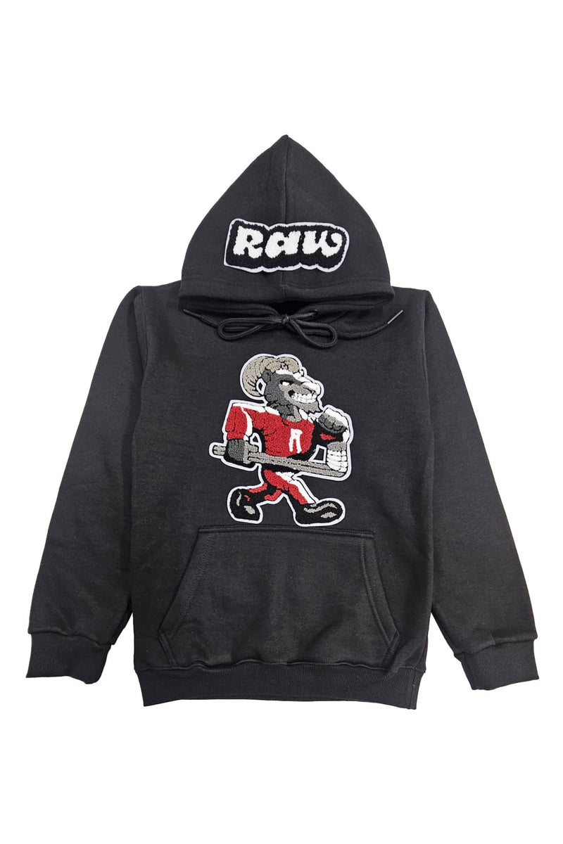 Kids The GOAT Chenille Hoodie