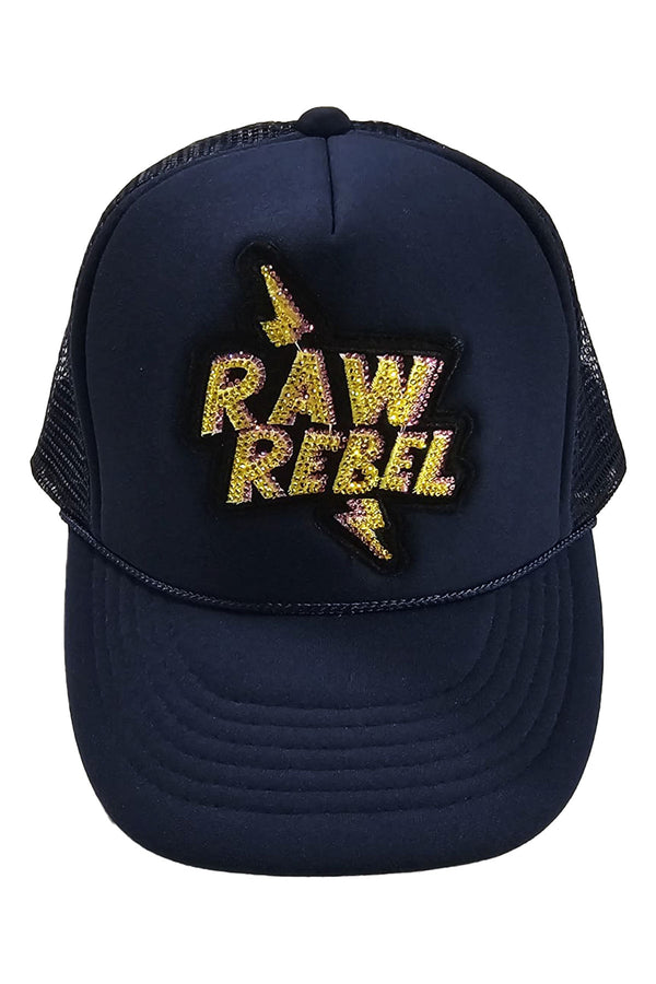 Kids Raw Rebel Bling Hat