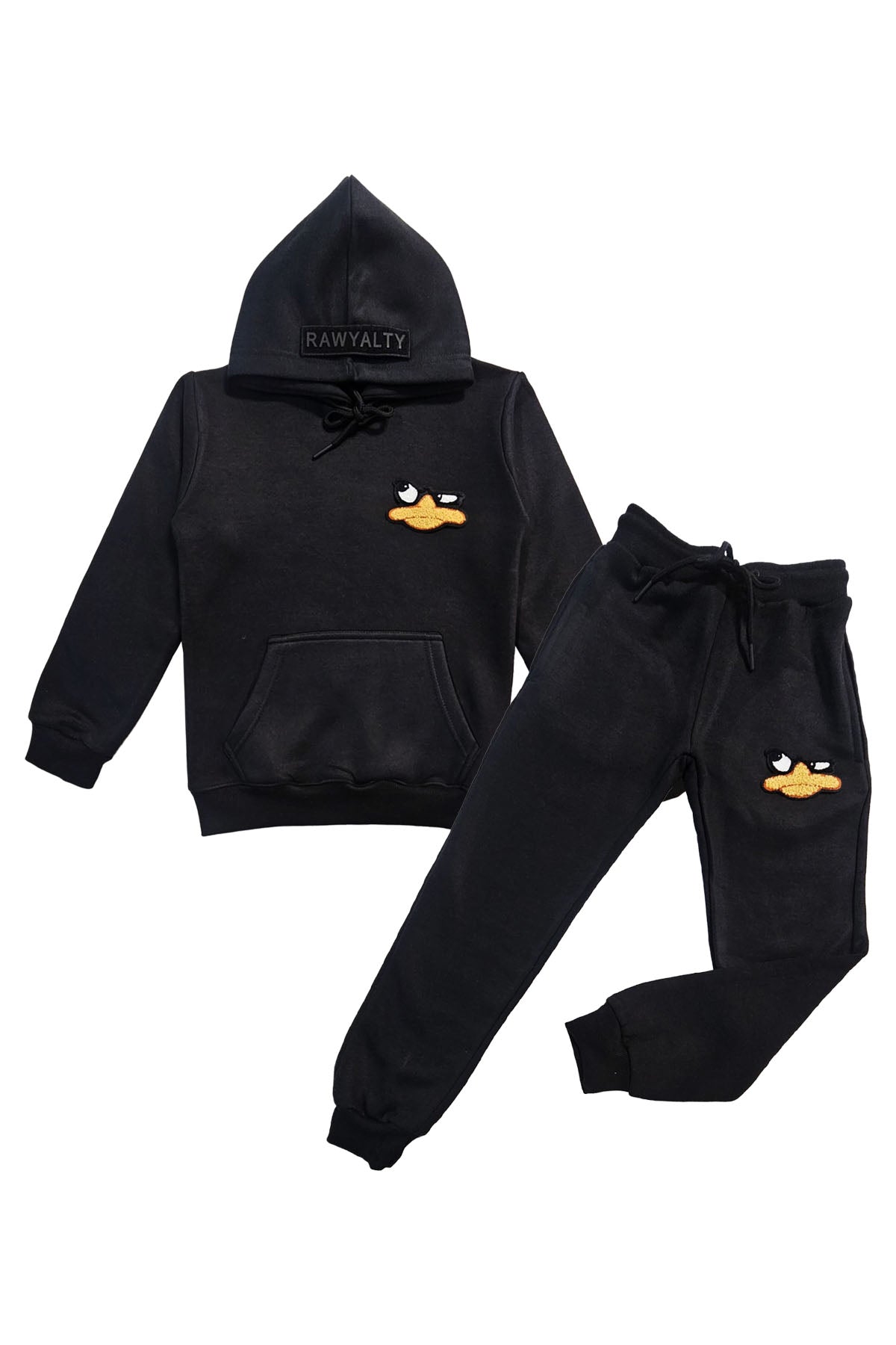 Kids Duck Chenille Hoodie and Jogger Set