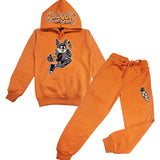 Kids Rabbit Chenille Hoodie and Jogger Set