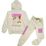 Kids Rawyalty Into The Dark Hoodie and Jogger Set