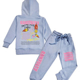 Kids Rawyalty Into The Dark Hoodie and Jogger Set