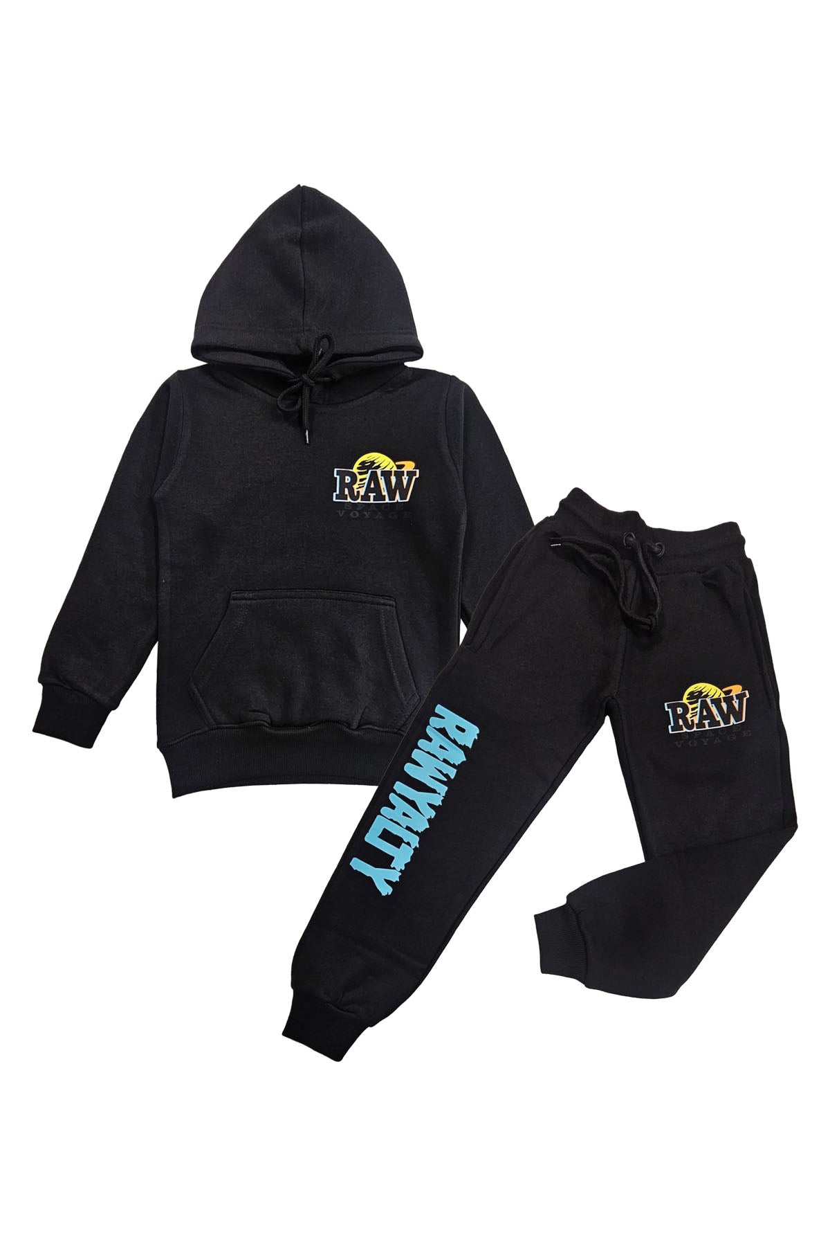 Kids RAW Space Voyage Hoodie and Jogger Set