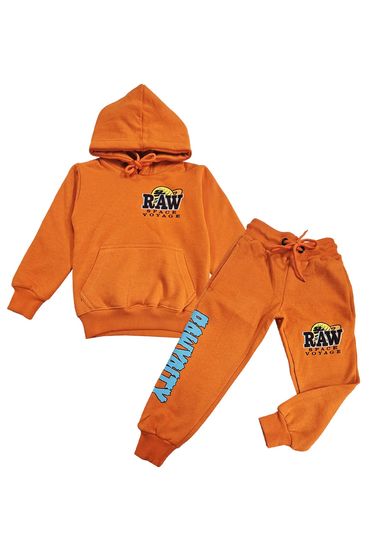 Kids RAW Space Voyage Hoodie and Jogger Set