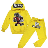 Kids The GOAT Chenille Hoodie and Jogger Set