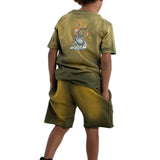 Kids Earth is Watching T-Shirt and Cotton Shorts Set