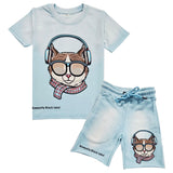 Kids Losing My Mind T-Shirt and Cotton Shorts Set