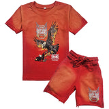 Kids Outlaws T-Shirt and Cotton Shorts Set