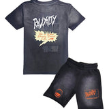 Kids Rawyalty Studios T-Shirt and Cotton Shorts Set