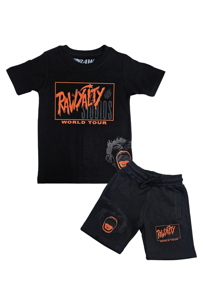 Kids Rawyalty Studios T-Shirt and Cotton Shorts Set