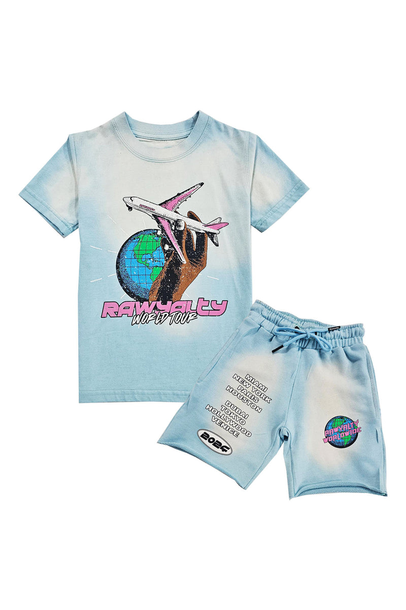 Kids Worldwide T-Shirt and Cotton Shorts Set