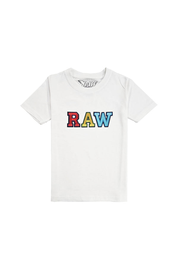 Kids A7 RAW Embroidery T-Shirt