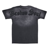 Kids Broken Soul Black Chenille T-Shirt