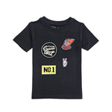Kids Burning Rubber Embroidery T-Shirt