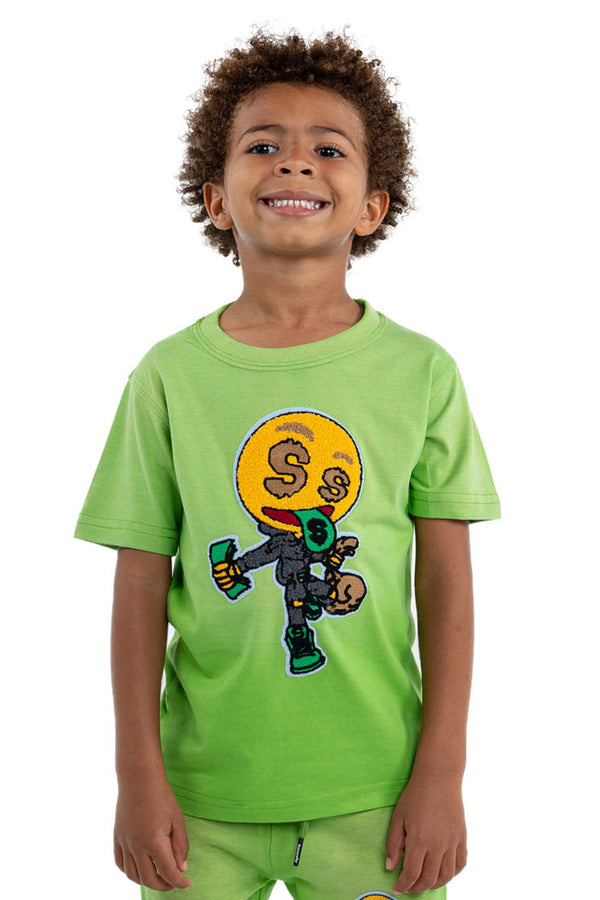 Kids Money Face Chenille T-Shirt