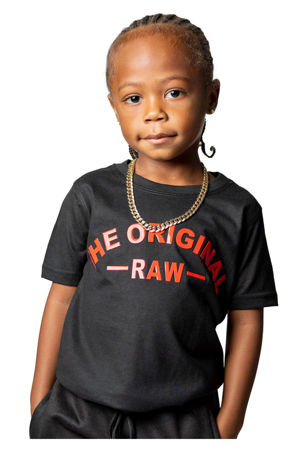 Kids The Original -RAW- Red Silicone T-Shirt