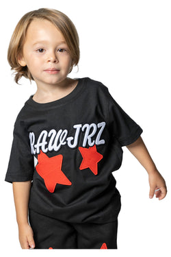 Kids RAW JRZ 3D Embroidery T-Shirt