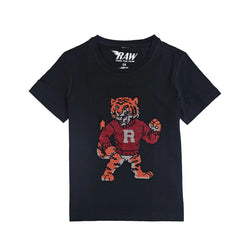 Kids RAW Tiger Bling Crew Neck T-Shirt - Rawyalty Clothing