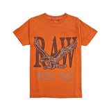 Kids RAW World Tour Black Bling Crew Neck T-Shirt