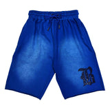 Men Black Label Black Bling Cotton Shorts