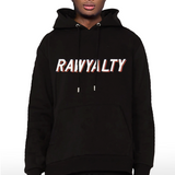 Men 004 RAWYALTY White 3D Embroidery Hoodie