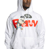 Men RAW Bulldog Silicone Hoodie