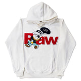 Men RAW Bulldog Chenille Hoodie