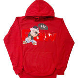 Men RAW Bulldog Silicone Hoodie