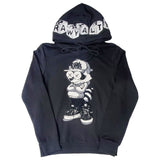 Men Cash Addicted Chenille Hoodie