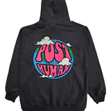 Men Post Human Vs The World Chenille Hoodie