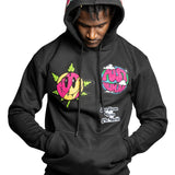 Men Post Human Vs The World Chenille Hoodie