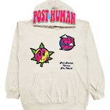 Men Post Human Vs The World Chenille Hoodie