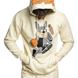 Men Rabbit Chenille Hoodie