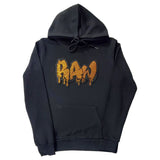 Men RAW Drip Gold Bling Hoodie