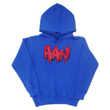 Men RAW Drip Red Bling Hoodie