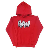 Men RAW Drip Silver Bling Hoodie