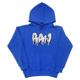 Men RAW Drip Silver Bling Hoodie