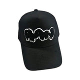 Men RAW Drip Black Chenille Hat