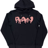 Men RAW Drip Peach Chenille Hoodie