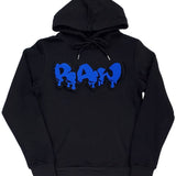 Men RAW Drip Royal Chenille Hoodie